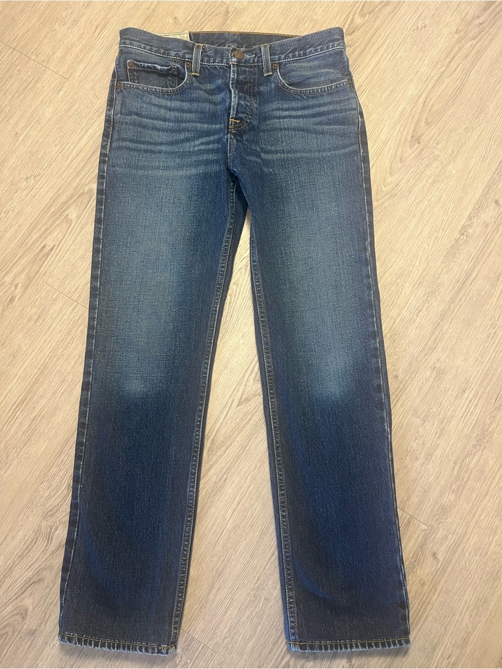 Hollister Men's Indigo Slim Straight Jeans
